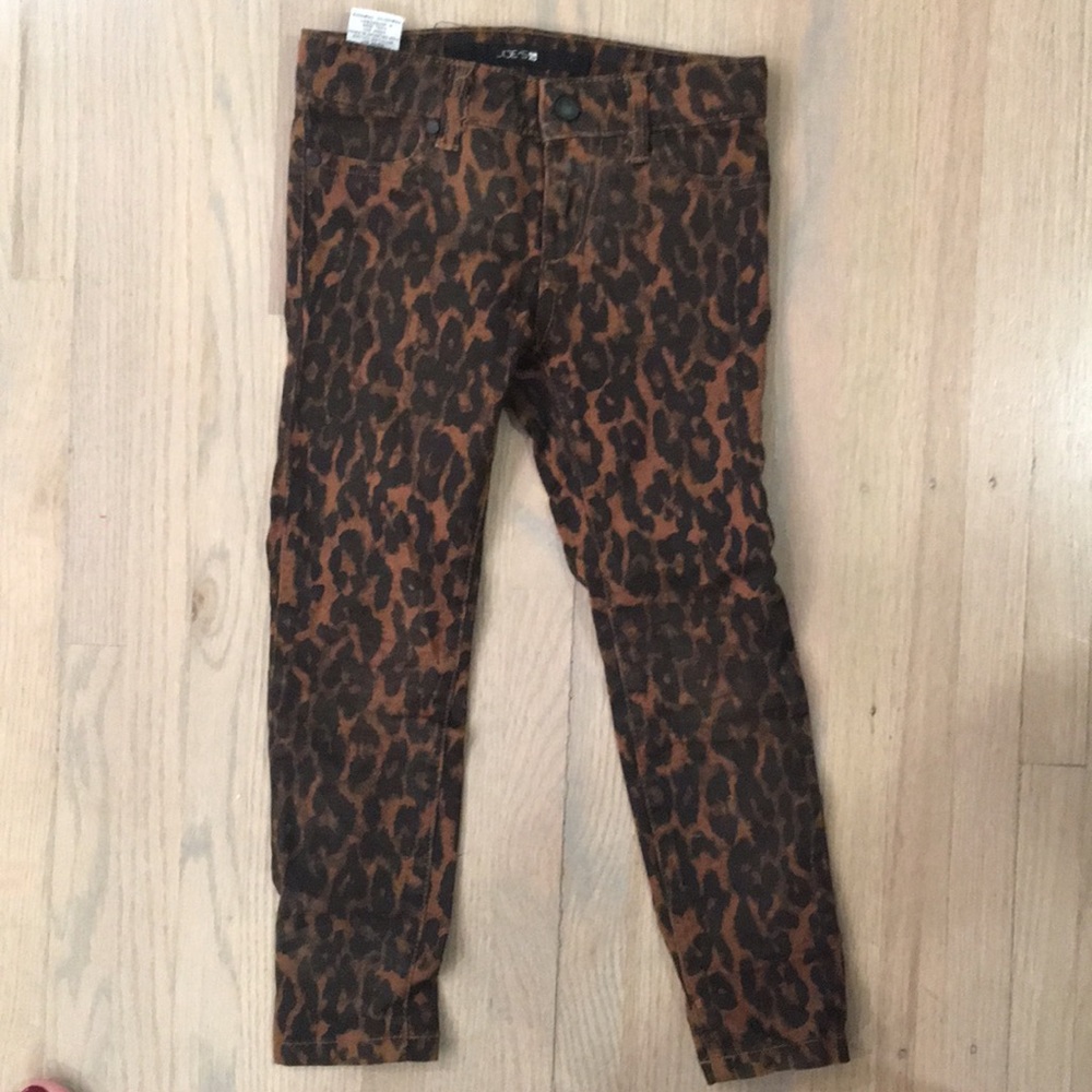 Cheetah print jeans